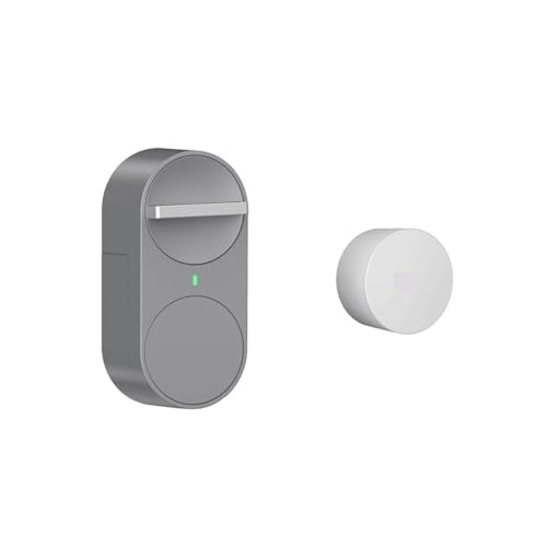 Smart Lock, Intellintes Türschloss DIY Keyless Entry Tuya App, Bluetooth-Finrabdruck-Passwortschloss Kompatibel,Langlebig(2-in-1 G G30) von GUOPIN