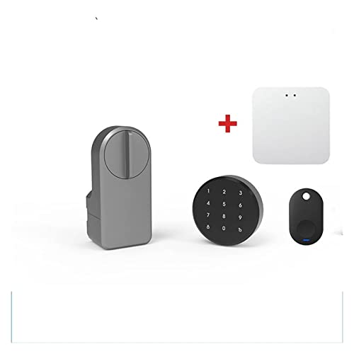 Smart Lock, Smart Door Lock Digitales Passwort Bluetooth-kompatible Intelligente Aufkleberinstallation Tuya Smart Electronic Door Lock,Langlebig(A set) von GUOPIN