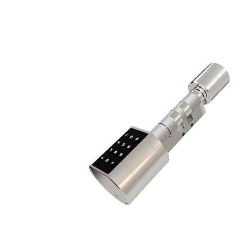Smart Lock, Tuya Smart Türschloss Smart Zylinder Schloss Digitale Elektronische Schloss Finrabdruck-schloss Knob Lock Büro Sicherheit Schloss,Langlebig(Kit6) von GUOPIN