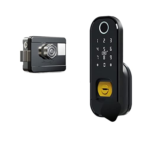 Smart Lock, Tuya Smart lock Wasserdichtes WLAN-Fingerabdruck-Felgenschloss Smart Card Digitalcode Elektronisches Türschloss for Haussicherheits-Einsteckschlösser,Langlebig Smart Lock, Tuya Smart lock Wasserdichtes WLAN-Fingerabdruck-Felgenschloss Smart Card Digitalcode Elektronisches Türschloss for Haussicherheits-Einsteckschlösser,Langlebig von GUOPIN