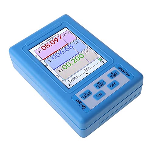 Strahlungsdetektor, Elektromagnetischer Strahlungsdetektor Dosimeter Monitor Strahlungsprüfgerät EMF Meter P82D. von GUOPIN
