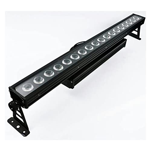 Tanzflächenbeleuchtung, 18 stücke 10w Bühnenbeleuchtung 4 in 1 RGBW. Festzelt LED Wall Waschmaschine Färben Hintergrund Bühnenstange Beleuchtungsstange KTV Disko(Water proof) von GUOPIN