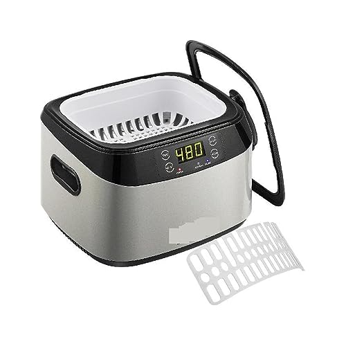 Ultraschallreiniger, 1,2 L Ultraschallreiniger, 40 KHz, Ultraschall, ABS-Kunststoff Und Edelstahl 304, Mit Timer For Obst, Schmuck, Brillen, Uhren,Kraftvolle Reinigungswirkung Ultraschallreiniger, 1,2 L Ultraschallreiniger, 40 KHz, Ultraschall, ABS-Kunststoff Und Edelstahl 304, Mit Timer For Obst, Schmuck, Brillen, Uhren,Kraftvolle Reinigungswirkung von GUOPIN