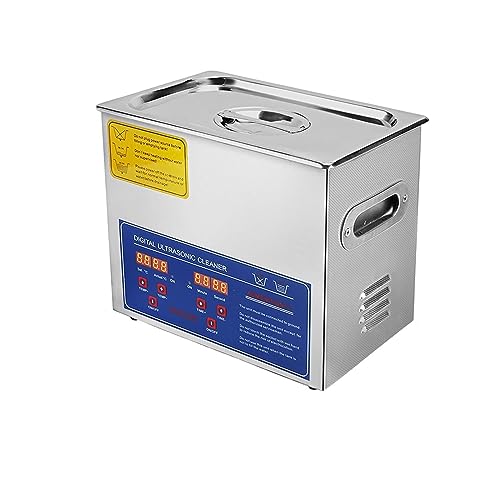 Ultraschallreiniger, 180W Ultraschallreiniger 6L Digitaler Timer Edelstahl Bad Schmuck Brillen Uhr Reinigungsmaschine,Kraftvolle Reinigungswirkung Ultraschallreiniger, 180W Ultraschallreiniger 6L Digitaler Timer Edelstahl Bad Schmuck Brillen Uhr Reinigungsmaschine,Kraftvolle Reinigungswirkung von GUOPIN
