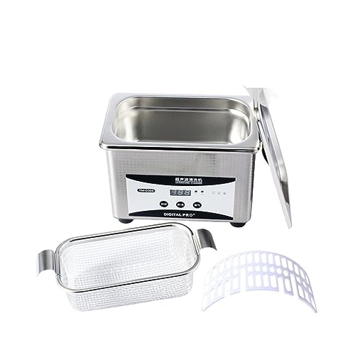 Ultraschallreiniger, 50 W 0,8 L Ultraschall Reiniger Edelstahl Waschmaschine Bad Maschine Gläser Schmuck Uhr Mini Ultraschall Welle Reinigung Tank,Kraftvolle Reinigungswirkung Ultraschallreiniger, 50 W 0,8 L Ultraschall Reiniger Edelstahl Waschmaschine Bad Maschine Gläser Schmuck Uhr Mini Ultraschall Welle Reinigung Tank,Kraftvolle Reinigungswirkung von GUOPIN