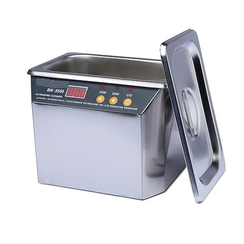 Ultraschallreiniger, 800 Ml 35 W/50 W Ultraschall-Reinigungsmaschine, Uhr Mit Falschen Zähnen, Brillen, Schmuck, Jade-Schmuck, Diamantringreinir,Kraftvolle Reinigungswirkung Ultraschallreiniger, 800 Ml 35 W/50 W Ultraschall-Reinigungsmaschine, Uhr Mit Falschen Zähnen, Brillen, Schmuck, Jade-Schmuck, Diamantringreinir,Kraftvolle Reinigungswirkung von GUOPIN