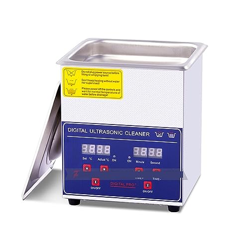 Ultraschallreiniger, Digitale Steuerung 2L Ultraschallreiniger 100W Ultraschallreiniger Badewanne Mit Korb For Reinigen Von Schmuck-Hardware-Brillen,Kraftvolle Reinigungswirkung Ultraschallreiniger, Digitale Steuerung 2L Ultraschallreiniger 100W Ultraschallreiniger Badewanne Mit Korb For Reinigen Von Schmuck-Hardware-Brillen,Kraftvolle Reinigungswirkung von GUOPIN