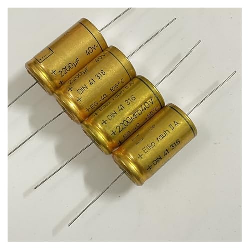 1 STÜCKE DIN41316 Serie 2200 UF 40 V Röhrenverstärker Kathodenfilter-Elektrolytkondensator von GUOQGXAY