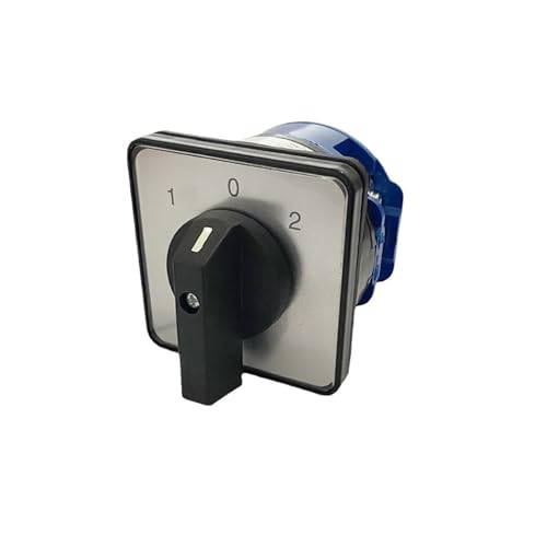 125A 1P Umschaltung Universal LW26-125/1 Strom Rotierenden Dual Power Kombination EIN-Aus-EIN Dreh Nockenschalter(MAN-OFF-AUTO) von GUOQGXAY