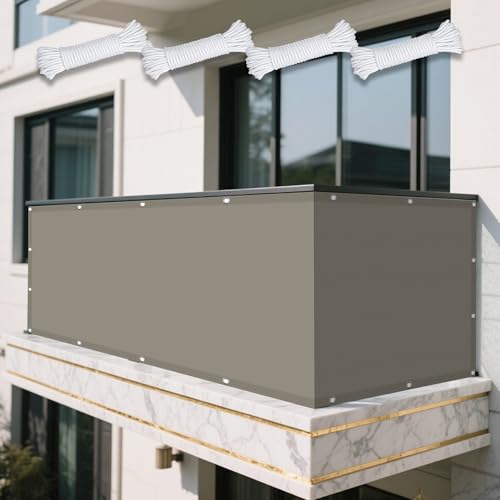 Sonnensegel Rechteckig 200 x 345 cm Rechteckig Wasserdicht 98% UV Schutz Schattierungsnetz Mesh Tarp Ohne Bohren mit Ösen Segeltuch für Garten Terrasse Camping Outdoor, Taupe Sonnensegel Rechteckig 200 x 345 cm Rechteckig Wasserdicht 98% UV Schutz Schattierungsnetz Mesh Tarp Ohne Bohren mit Ösen Segeltuch für Garten Terrasse Camping Outdoor, Taupe von GUOYFEN