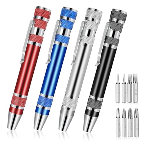 GUOYOU 36Pcs 8 in 1 Feinmechaniker Schraubendreher Set, Präzisions Mini Magnet Schraubendreher Set, DIY Reparatur Werkzeug, für iPhone Laptop Spielzeug Uhren Kamera Brillen Computer von GUOYOU