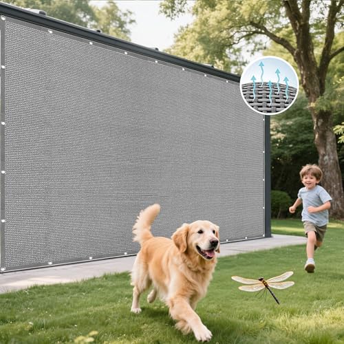 Sonnensegel Rechteckig Atmungsaktiv 120 x 220 cm Rechteckig Atmungsaktiv 98% UV Schutz Außenbereich Outdoor Sonnennetz inkl Befestigungsseile für Garten Balkon, Hellgrau Sonnensegel Rechteckig Atmungsaktiv 120 x 220 cm Rechteckig Atmungsaktiv 98% UV Schutz Außenbereich Outdoor Sonnennetz inkl Befestigungsseile für Garten Balkon, Hellgrau von GUOZHEN