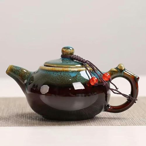 Keramikofenglasur Reiseteeset Kaffee Teekanne und Tassen Set Chinesische Kanne Gaiwan Gongfu Teesets Tassen und Becher Teetassen Komplett von GUOZIF