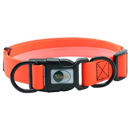 Einfach Zu Reinigendem Außen -Wasserdichter PVC Welpen Kätzchen Schwimmcampingkragen Für Shiba Inu Mops Pudel Chihuahua,Orange,S Einfach Zu Reinigendem Außen -Wasserdichter PVC Welpen Kätzchen Schwimmcampingkragen Für Shiba Inu Mops Pudel Chihuahua,Orange,S von GUQOFAIE