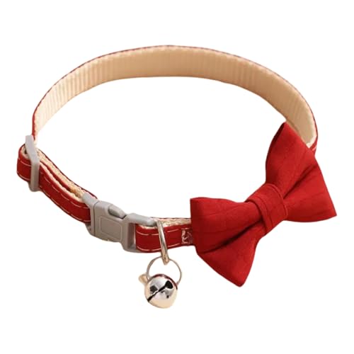 Feste Farbbogenwelpen Kätzchen Halsband Verstellbarer Nylon Chihuahuas Mops Shiba Inus Yorkshire Terrier Collar,F Feste Farbbogenwelpen Kätzchen Halsband Verstellbarer Nylon Chihuahuas Mops Shiba Inus Yorkshire Terrier Collar,F von GUQOFAIE