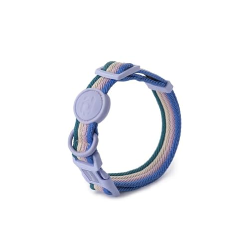 Handgewebter Verstellbarer Nylonfarbenkragen Für Kätzchen Welpen Mops Shiba Inus Chihuahuas,Blau,M Handgewebter Verstellbarer Nylonfarbenkragen Für Kätzchen Welpen Mops Shiba Inus Chihuahuas,Blau,M von GUQOFAIE