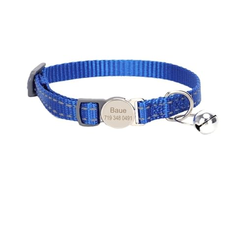 Personalisierte Namekitters Welpen Halsband Custom Anti-Lost DIY Tags Pugs Yorkshire Terrier Chihuahuas Kragen,Blau,19-30 cm Personalisierte Namekitters Welpen Halsband Custom Anti-Lost DIY Tags Pugs Yorkshire Terrier Chihuahuas Kragen,Blau,19-30 cm von GUQOFAIE