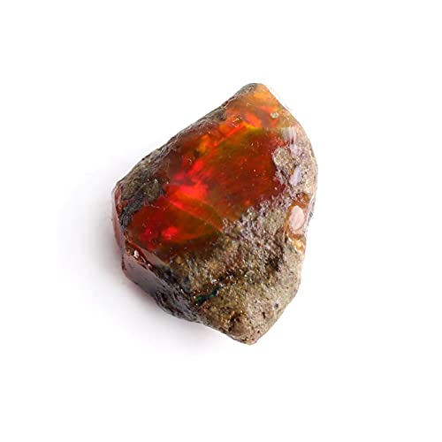 GURSAC Natürlicher Kristall 1 STÜCK Natürlicher bunter roher Opal-Edelstein-Exemplar-DIY-Stein (Color : 3-5g, Size : Natural Opal) von GURSAC