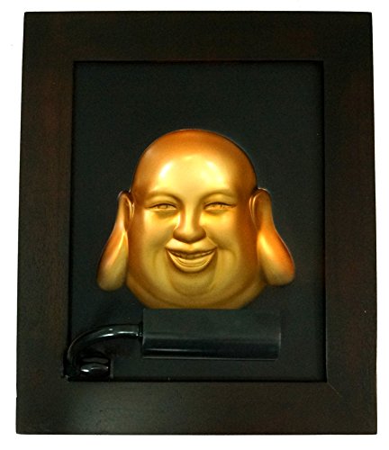 GURU SHOP 3-D Buddha Hologramm Bild - Modell 4, Braun, 40x33x20 cm, Buddhas von GURU SHOP
