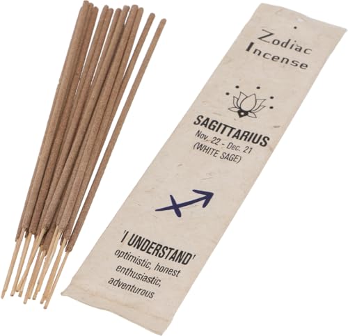 GURU SHOP Horoskop Räucherstäbchen, Natürliches Sternzeichen Räucherwerk - Schütze/weißer Salbei, 23x5x0 cm GURU SHOP Horoskop Räucherstäbchen, Natürliches Sternzeichen Räucherwerk - Schütze/weißer Salbei, 23x5x0 cm von GURU SHOP