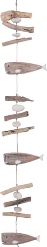 GURU SHOP Mobile aus Holz - Fisch/lang, 80x8x2 cm von GURU SHOP