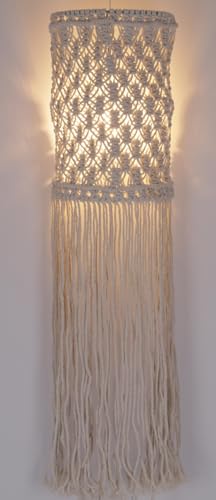 GURU SHOP Wandlampe/Wandleuchte, in Bali Handgefertigt aus Makramee - Modell Sheela, 60x20x12 cm GURU SHOP Wandlampe/Wandleuchte, in Bali Handgefertigt aus Makramee - Modell Sheela, 60x20x12 cm von GURU SHOP