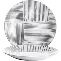 Speiseteller 'Table Tales Stripes' von GUSTA