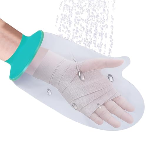 GUSXPPD Gipsschutz Wasserdicht Arm Für Dusche, Duschschutz Arm, Gipsschutz Für Hand, Wasserdichte Handabdeckung Zum Duschen Nach Operationen, Wiederverwendbar Arm Gips DuschhüLle (Duschschutz Hand) von GUSXPPD