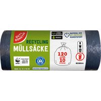 GUT&GÜNSTIG Müllbeutel G&G Öko-Müllsäcke 120l 10ST 120,0 l schwarz von GUT&GÜNSTIG