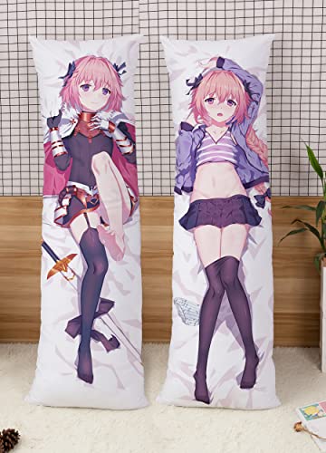 Fate Grand Order Apocrypha Astolfo Cushion Pillow Case Two Way Tricot 150x50cm(59in x 19.6in) Pillowcase von GUTRYIY