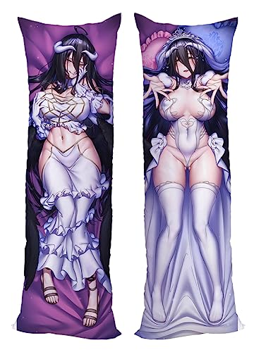 Overlord Albedo Cushion Cover Pillow Case Two Way Tricot 150x50cm (59in x 19.6in) Tingyun Pillowcase von GUTRYIY