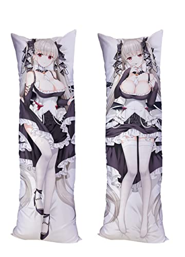 HMS Formidable Azur Lane Anime Cushion Cover Pillow Case Two Way Tricot 150x50cm (59in x 19.6in) Mikaela Krantz Pillowcase von GUTRYIY