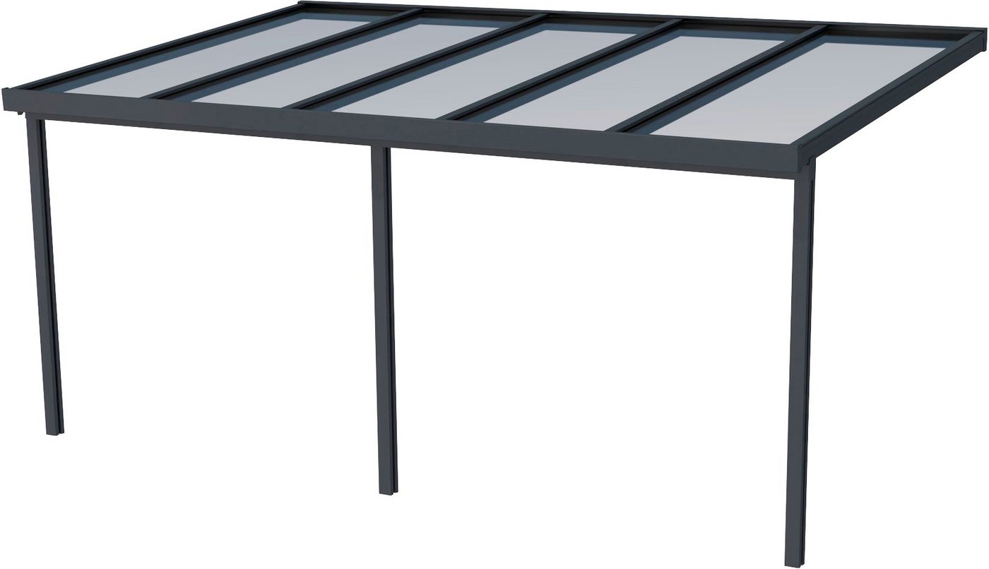 GUTTA Terrassendach Premium, BxT: 510x306 cm, Bedachung Dachplatten, BxT: 510x306 cm, Dach Acryl klar von GUTTA