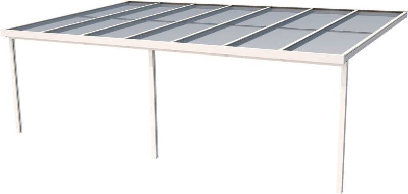 GUTTA Terrassendach Premium, BxT: 712x406 cm, Bedachung Dachplatten, BxT: 712x406 cm, Dach Acryl bronce von GUTTA