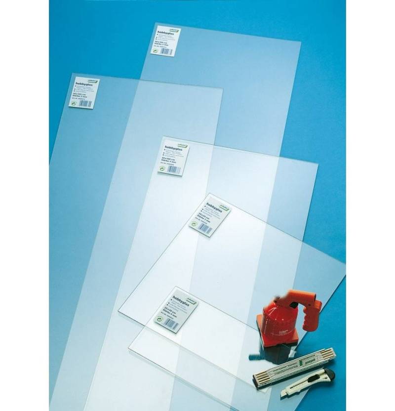 GUTTA Wellplatte Gutta Hobbyglas glatt 50 x 50 x 0,2 cm klar von GUTTA