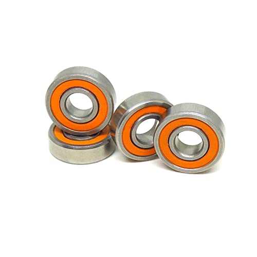 GUTUYEHKEA S688C 2OS Angelrollen Lager 8x16x5mm ABEC7 Schwarz Si3N4 Keramikkugel Hybridlager 688 S688 SMR688 SMR688C RS 2RS(S684C 2OS 4x9x4mm) von GUTUYEHKEA