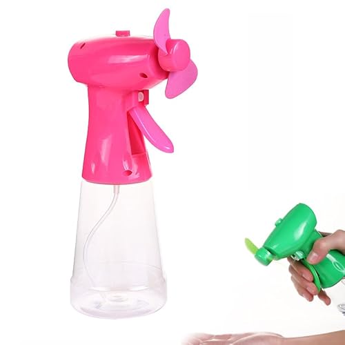GUUIESMU Ventilator Mit Wasserkühlung Hand,ventilator Mit Sprühflasche,handventilator Mit Wassersprüher,sprühventilator Mit Wasser Hand,sprühflasche Mit Ventilator,für Urlaub, Büro Und Reisen (pink) GUUIESMU Ventilator Mit Wasserkühlung Hand,ventilator Mit Sprühflasche,handventilator Mit Wassersprüher,sprühventilator Mit Wasser Hand,sprühflasche Mit Ventilator,für Urlaub, Büro Und Reisen (pink) von GUUIESMU