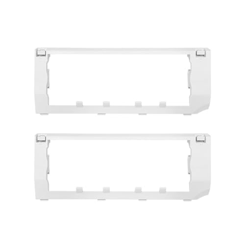 GUWIE Hauptbürstenabdeckung, kompatibel mit Roborock Qrevo Master / P10S Pro / V20, Roboter-Staubsaugerzubehör Ersatzteile(Main Brush Cover 2pcs) von GUWIE
