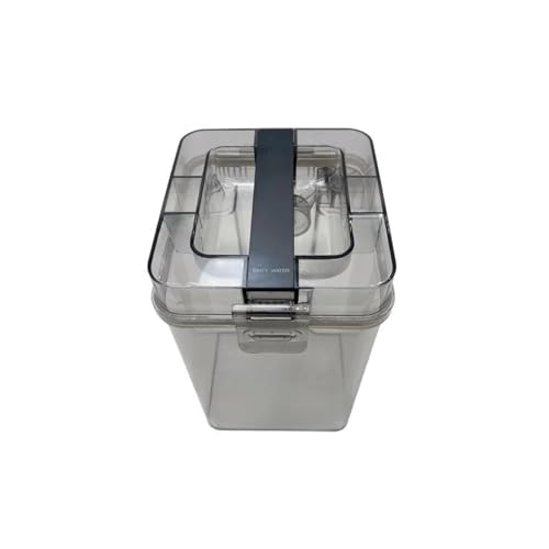 GUWIE Originaler Frischwassertank, Schmutzwassertank, kompatibel mit ECOVACS Deebot X1 Omni/X1 Turbo/T10 OMNI/T10/T10 Turbo, Roboter-Staubsauger-Ersatzteile Ersatzteile (Size : Dirty Water Tank) von GUWIE