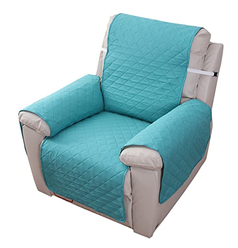 GUYIRT Relaxsessel Bezug, rutschfest Couchbezug 1 Stück Ruhesessel Bezüge Sitzbreite Bis Zu 22 Zoll Sofabezug mit Riemen für Wohnzimmer-grün von GUYIRT