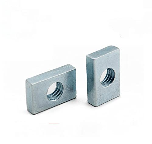 100 Stück quadratische dünne Mutter M5 M6 M8 rechteckige Muttern GB39 Aluminiumprofil Schieber Zubehörblock dünne Senkkopfmutter aus Kohlenstoffstahl-M6 x 18 x 11 x 4 100 Stück quadratische dünne Mutter M5 M6 M8 rechteckige Muttern GB39 Aluminiumprofil Schieber Zubehörblock dünne Senkkopfmutter aus Kohlenstoffstahl-M6 x 18 x 11 x 4 von GUYOS