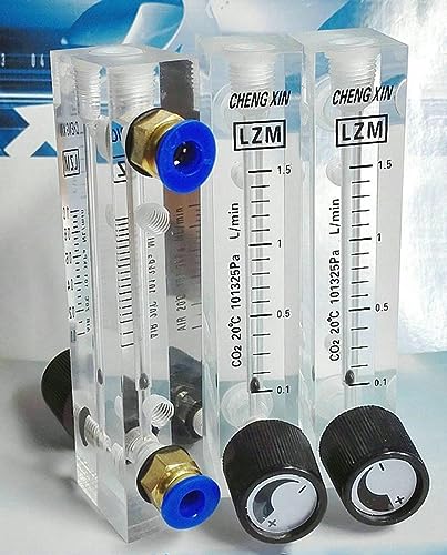 25–600 ml/min 0,1–2 l/min Push in Fit 6–10 mm OD Rohr Acryl LZM-6T Panel CO2 Gas Rotameter mit Ventil, 0,1–1 LPM-Fit Rohr OD 8 mm 25–600 ml/min 0,1–2 l/min Push in Fit 6–10 mm OD Rohr Acryl LZM-6T Panel CO2 Gas Rotameter mit Ventil, 0,1–1 LPM-Fit Rohr OD 8 mm von GUYOS