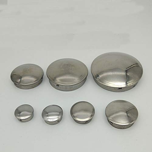 304 Edelstahlrohr-Schnellverschluss-Abdeckung, runde Rohrstopfenkappe, außen 25 mm von GUYOS