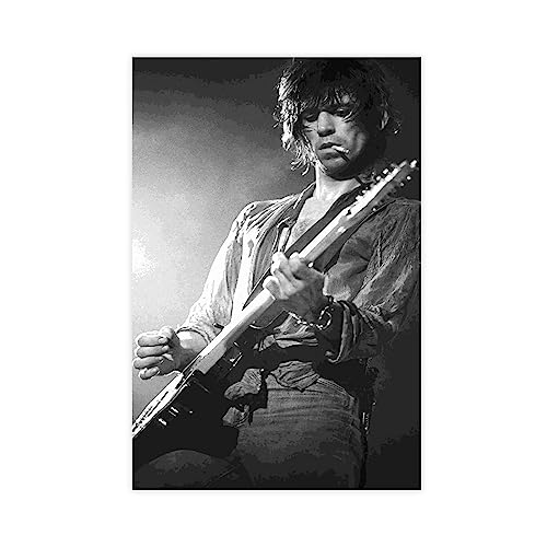 GUyfam Rock-Gitarrist Keith Richards Poster (5) Leinwand Poster Wandkunst Dekor Druck Bild Gemälde für Wohnzimmer Schlafzimmer Dekoration 40 x 60 cm von GUyfam