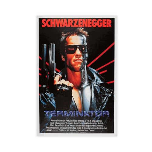 GUyfam Terminator Filmposter Arnold Schwarzenegger Poster Leinwand Poster Wandkunst Dekor Druck Bild Gemälde für Wohnzimmer Schlafzimmer Dekoration 30 x 45 cm GUyfam Terminator Filmposter Arnold Schwarzenegger Poster Leinwand Poster Wandkunst Dekor Druck Bild Gemälde für Wohnzimmer Schlafzimmer Dekoration 30 x 45 cm von GUyfam