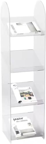 GVBJIUAXJM Zeitschriftenständer Acryl Kreativer einfacher Bücher- und Broschürenständer Bodenstehender Zeitungsständer GVBJIUAXJM Zeitschriftenständer Acryl Kreativer einfacher Bücher- und Broschürenständer Bodenstehender Zeitungsständer von GVBJIUAXJM