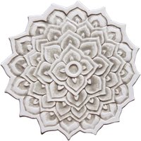 Handwerker Wohnkultur Mit Mandala Design, Kreis Keramikfliese, Dekorative Fliese, Keramik Wandkunst, Handbemalte # 2 Ausschnitt Beige Handwerker Wohnkultur Mit Mandala Design, Kreis Keramikfliese, Dekorative Fliese, Keramik Wandkunst, Handbemalte # 2 Ausschnitt Beige von GVEGA