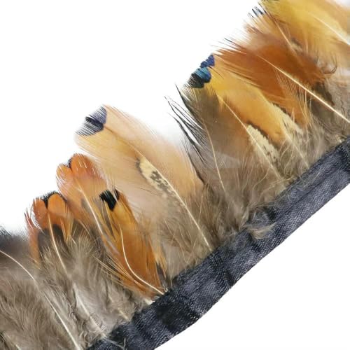 1 Yards natürliche Pfauen-/Fasanen-/Hühnerfederfransen 5–8 cm für Bastelfransen zum Nähen von Bändern, Handarbeiten, Dekoration-p9 1 Yards natürliche Pfauen-/Fasanen-/Hühnerfederfransen 5–8 cm für Bastelfransen zum Nähen von Bändern, Handarbeiten, Dekoration-p9 von GVEKJ