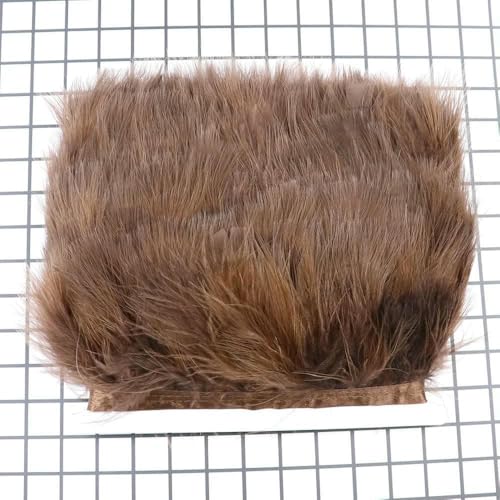 10 Meter 8–10 cm 3–5 Zoll Truthahnfederbesatz, Federband für Heimwerker, Handarbeiten, Nähen, Partykostüm, Federn, Dunkelbraun, 10 Meter 10 Meter 8–10 cm 3–5 Zoll Truthahnfederbesatz, Federband für Heimwerker, Handarbeiten, Nähen, Partykostüm, Federn, Dunkelbraun, 10 Meter von GVEKJ