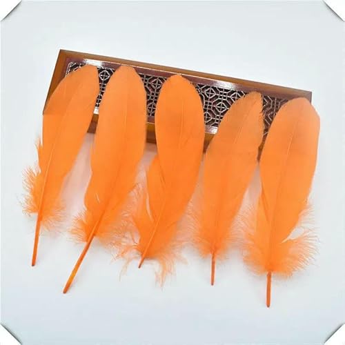 20 Stück Hartstangengans weiße Federn Federn DIY Hochzeitsmittelstücke für Tische Karneval Party Dekor Zubehör Bastelmaterial-Orange Federn-20 Stück 20 Stück Hartstangengans weiße Federn Federn DIY Hochzeitsmittelstücke für Tische Karneval Party Dekor Zubehör Bastelmaterial-Orange Federn-20 Stück von GVEKJ